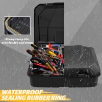 UTV Rear 96L Storage Cargo Trunk Box for Can-Am Maverick R X RS 2024+ - Image 3