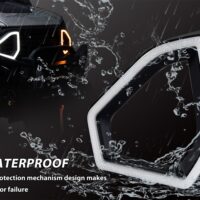 LED Front Accent Lights Front Auxiliary Light Front Fascia Signature Light with DRL Turn Signal for Polaris Ranger 1500 XD 2024 - Image 5