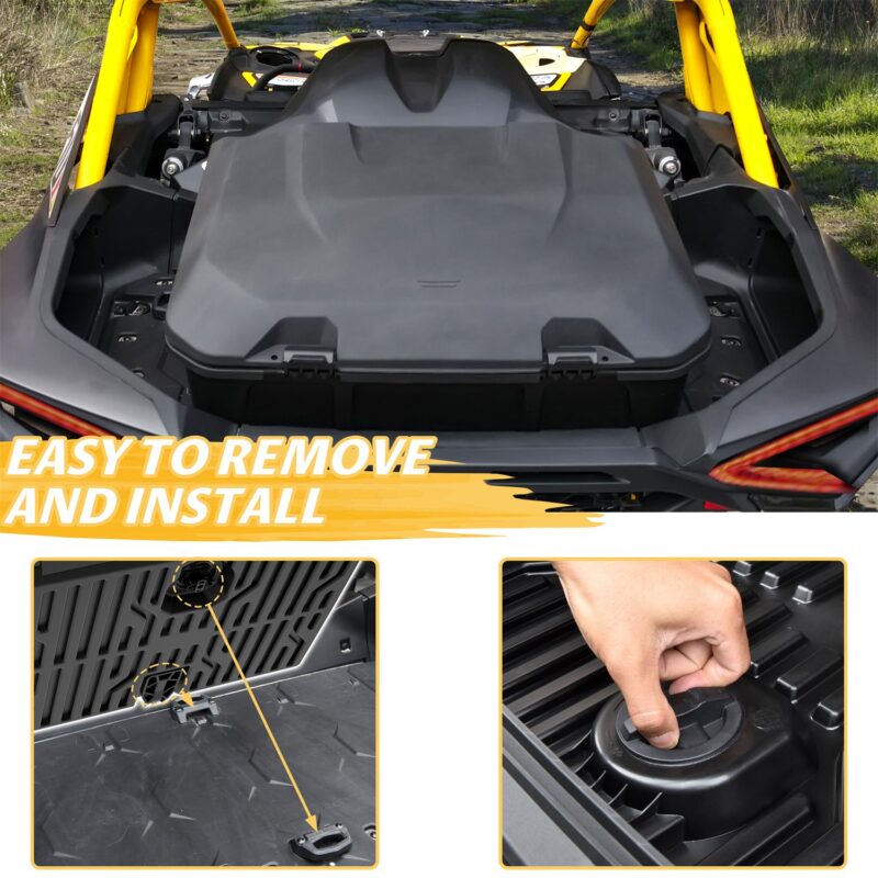 HAKA TOUGH 96L Rear Storage Cargo Box For 2024+ Can-Am Maverick R, X, X