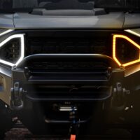 LED Front Accent Lights Front Auxiliary Light Front Fascia Signature Light with DRL Turn Signal for Polaris Ranger 1500 XD 2024 - Image 7