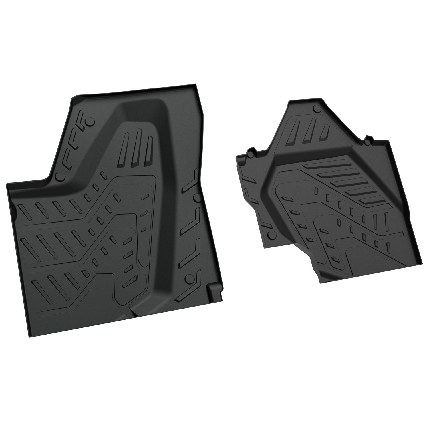 TPE Anti-Slip Floor Mats Front Row Floor Liners for Can-Am Maverick R X RS 2024+ - Image 9
