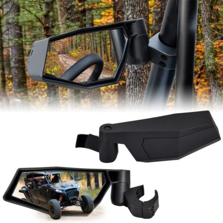 Adjustable Folding Side View Mirrors for Polaris RZR XP 1000/ XP 4 1000 Ultimate/Sport/Premium 2024+