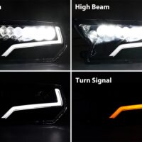 Headlights Front Lamps with High-Low Beams DRL Turn Signal Light for Polaris RZR XP/XP 4 1000 2024+ (1Pair,Replace #2415180,2415181) - Image 2