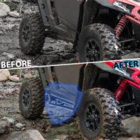 Combined Side Bumper Protector Guard Side Steps Low Profile Rock Sliders Tree Kickers for Polaris RZR XP 1000 2024+ - Image 3