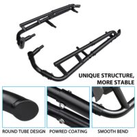 Combined Side Bumper Protector Guard Side Steps Low Profile Rock Sliders Tree Kickers for Polaris RZR XP 1000 2024+ - Image 4
