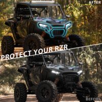 Heavy Duty Front High Coverage Bumper Brush Guard for Polaris RZR XP/XP 4 1000 Ultimate Sport Premium 2024+, Replace #2884513 - Image 4