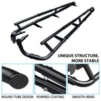 Combined Side Bumper Protector Guard Side Steps Low Profile Rock Sliders Tree Kickers for Polaris RZR XP 4 1000 2024+(4 Seat) - Image 4