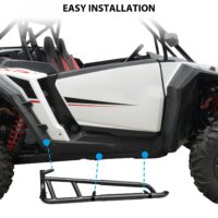 Combined Side Bumper Protector Guard Side Steps Low Profile Rock Sliders Tree Kickers for Polaris RZR XP 1000 2024+ - Image 6