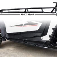 Combined Side Bumper Protector Guard Side Steps Low Profile Rock Sliders Tree Kickers for Polaris RZR XP 4 1000 2024+(4 Seat) - Image 7