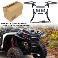 Heavy Duty Rear High Coverage Bumper Brush Guard for Polaris RZR XP/XP 4 1000 Ultimate Sport Premium 2024 2025 Accessories, Replace #2884514 - Image 7