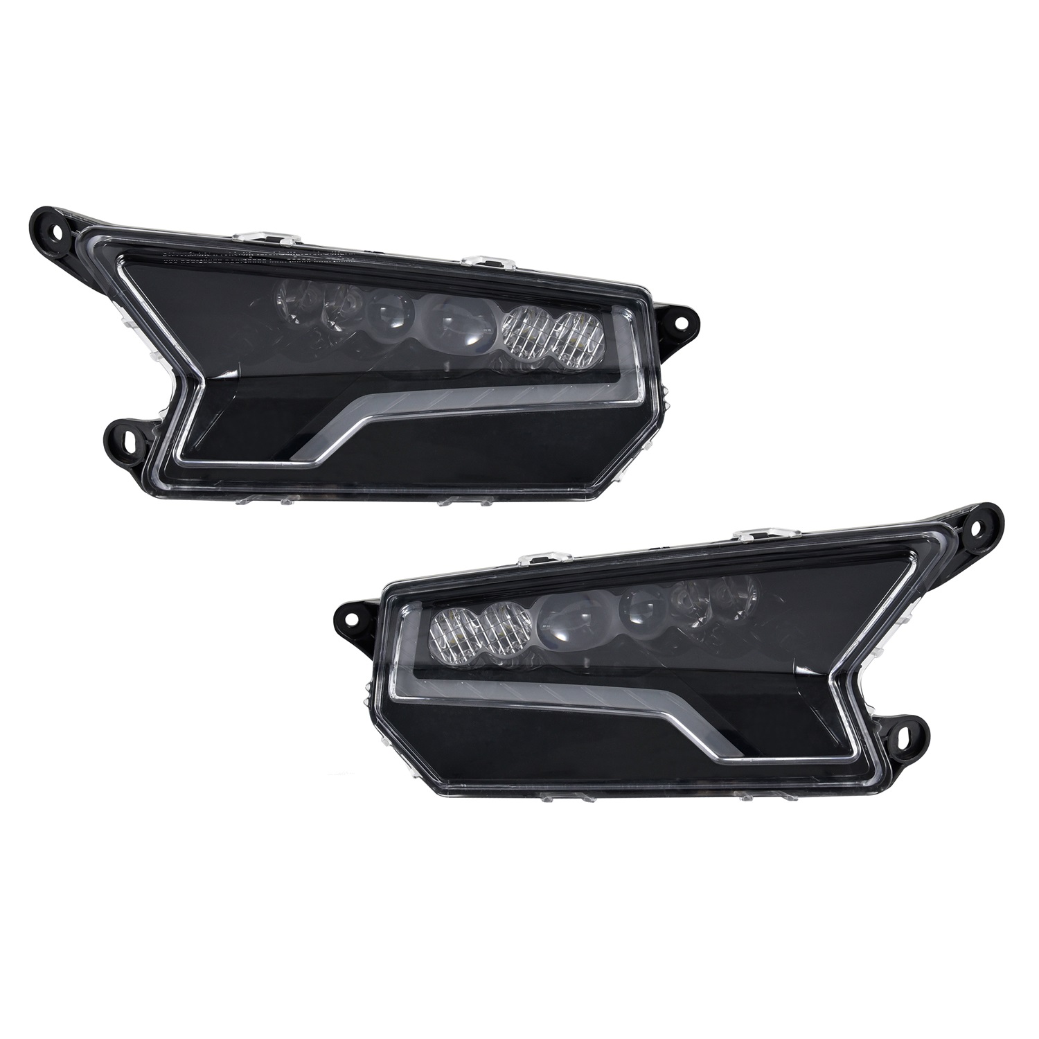 Headlights Front Lamps with High-Low Beams DRL Turn Signal Light for Polaris RZR XP/XP 4 1000 2024+ (1Pair,Replace #2415180,2415181) - Image 8