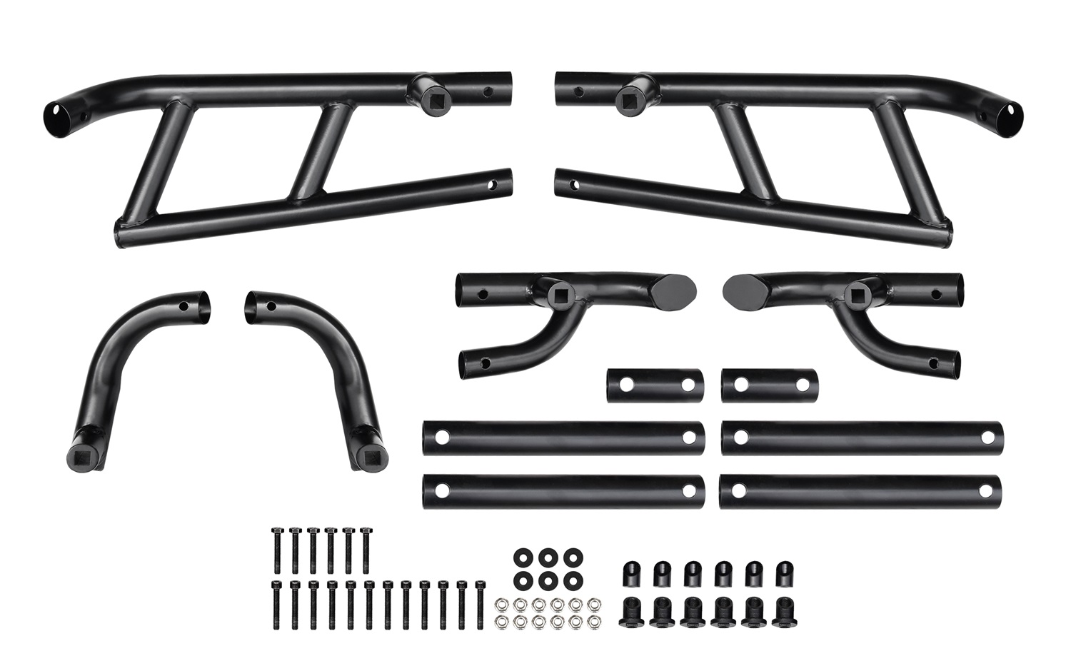 Combined Side Bumper Protector Guard Side Steps Low Profile Rock Sliders Tree Kickers for Polaris RZR XP 1000 2024+ - Image 8