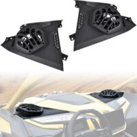 Front Dash Speaker Panels for Can-Am Maverick R MAX X RS 2024+ Models Accessories