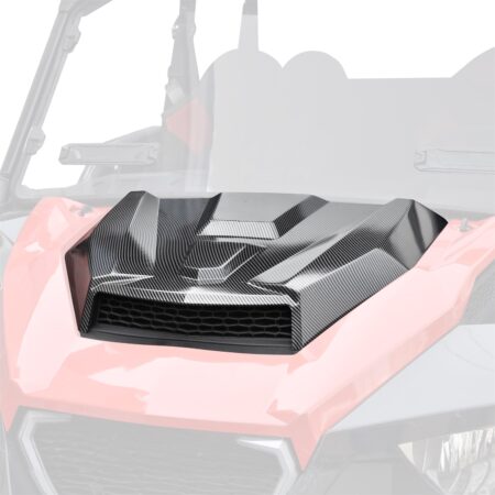 Sport Carbon Fiber Pattern Turbo Hood Scoop Kit for Polaris General 1000/4 1000 EPS 2016 2017 2018