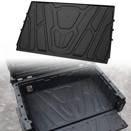 TPE Cargo Bed Mat Liner All Weather Protection Rubber Slush Liner for CFMOTO UFORCE 1000 2019-2024/1000 XL 2022-2024