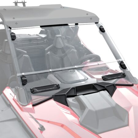 Clear Scratch Resistant Coating Vented Front Full Windshield for Polaris RZR Turbo R/RZR PRO XP XP4 2020-2024