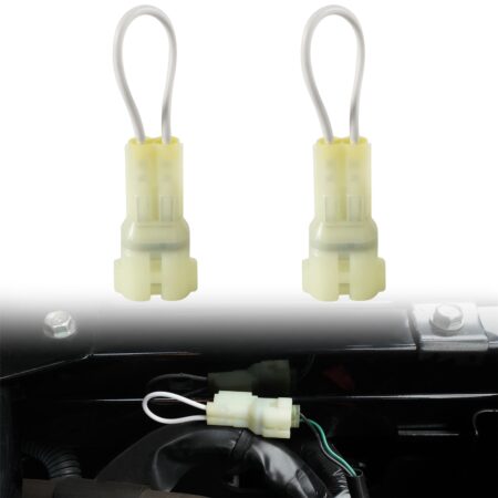 UTV Seat Belt Bypass Harness Override Seat Bypass Override Switch Connector Jumper Plug for Honda Pioneer 700-2 700-4 1000-3 1000-5 2017-2023
