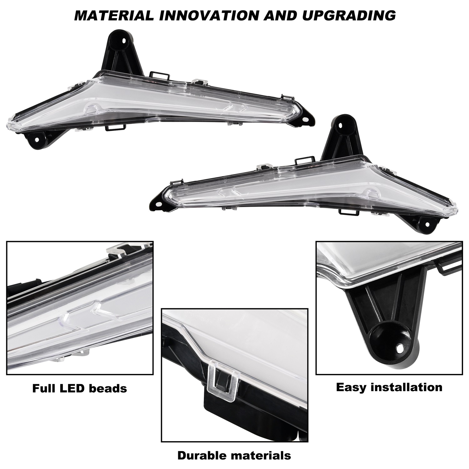Front DRL Auxiliary Accent Turn Signal Lights for Can Am Maverick R MAX X RS 2024+ Models Accessories - Image 3
