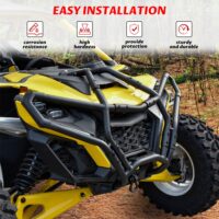 Front Bumper Brush Guard Protector for Can-Am Maverick R MAX X RS 2024+ Models Accessories - Image 6