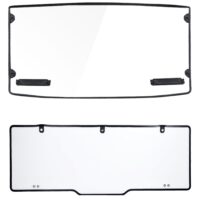 Clear Front and Rear Poly Full Windshields Windows for Polaris Ranger XP 1000/Ranger 1000/XP 900/Diesel/Crew 2017-2025 - Image 9