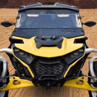 Adjustable Clear Rear View Side Mirrors for Can-Am Maverick R & R MAX X RS 2024+ Models Accessories - Image 6