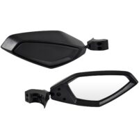 Adjustable Clear Rear View Side Mirrors for Can-Am Maverick R & R MAX X RS 2024+ Models Accessories - Image 8