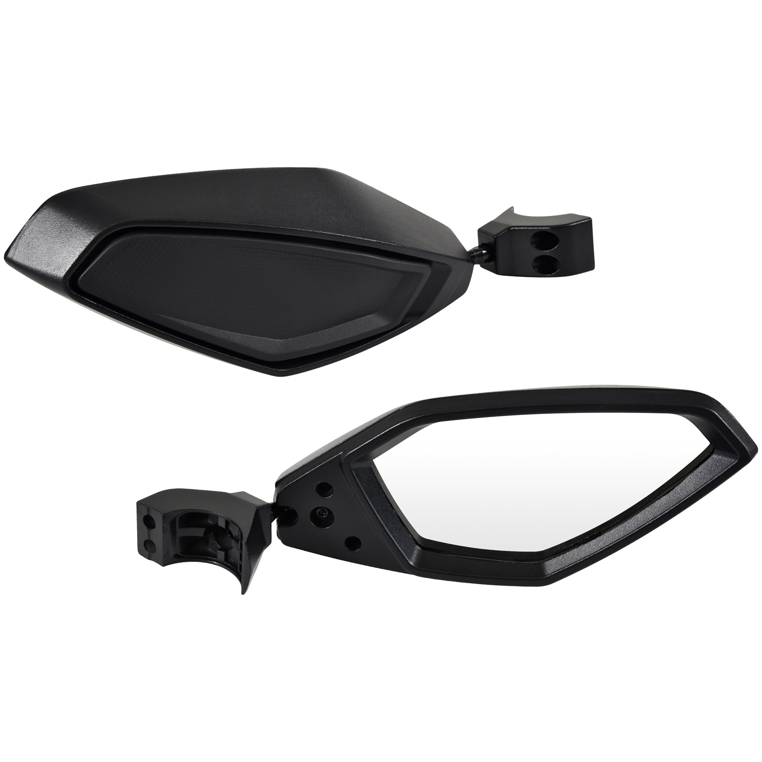 Adjustable Clear Rear View Side Mirrors for Can-Am Maverick R & R MAX X RS 2024+ Models Accessories - Image 8