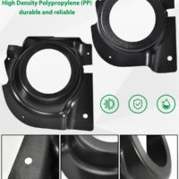 Under Dash Kick Speaker Pod Brackets for E-Z-Go RXV 2008+, Front Kick Panels Loudspeaker Mount, Support 6.5" Speaker Devices - Image 2