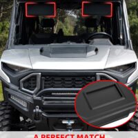 Sun Visors for Polaris Ranger XD 1500 Premium/Northstar 2024 2025 Accessories, PP Anti-Glare Visor Extension Sun Shield Blockers with Adjustable Angle, Replace OEM #2890571 - Image 6