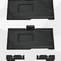 Sun Visors for Polaris Ranger XD 1500 Premium/Northstar 2024 2025 Accessories, PP Anti-Glare Visor Extension Sun Shield Blockers with Adjustable Angle, Replace OEM #2890571 - Image 7