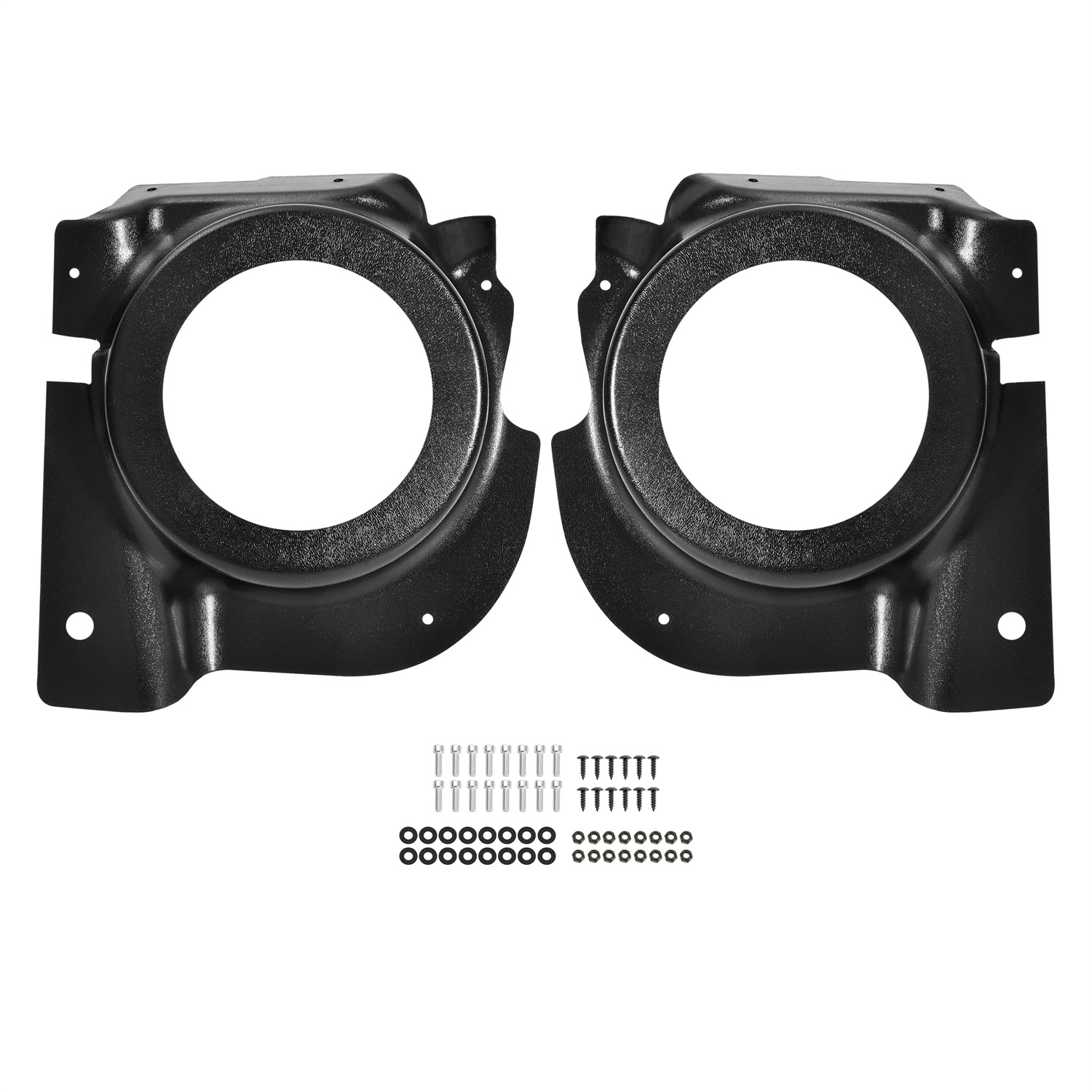 Under Dash Kick Speaker Pod Brackets for E-Z-Go RXV 2008+, Front Kick Panels Loudspeaker Mount, Support 6.5" Speaker Devices - Image 8