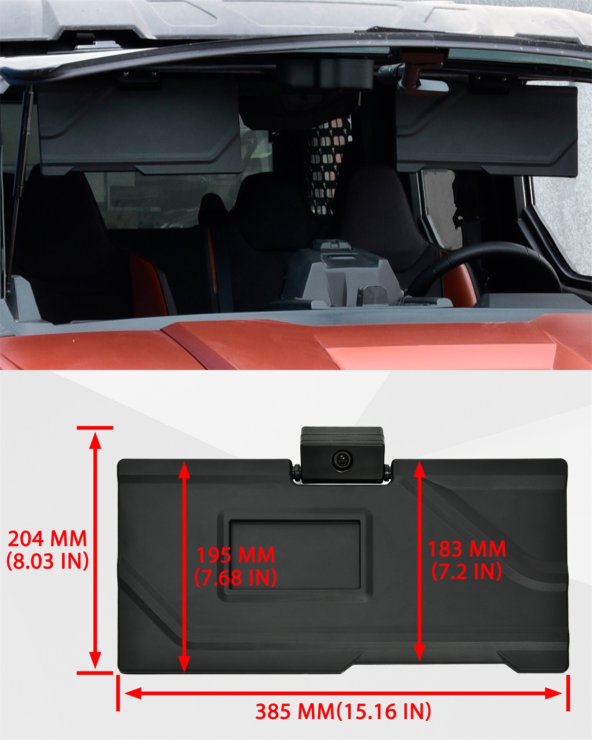 Sun Visors for Polaris Xpedition XP/XP 5/ ADV/ ADV 5 2024+ - Image 8