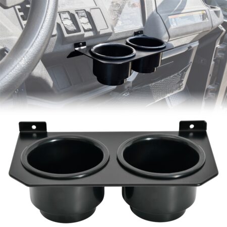 Dash Cup Holder Drink Bottle Holder with Mounting Bracket Compatible with Honda Pioneer 1000-3 1000-5 1000-6 2016-2025 Accessories, Large Capacity