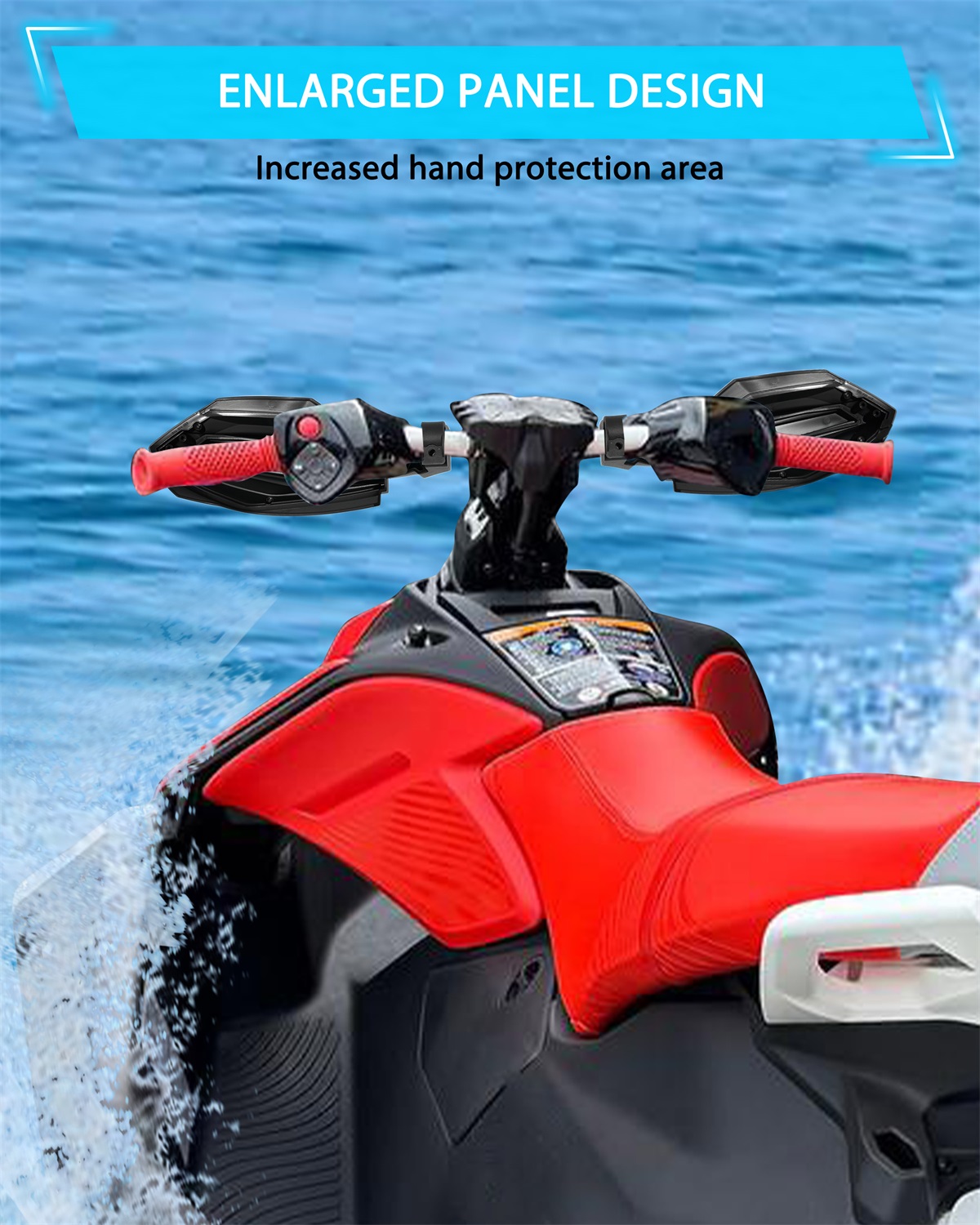 Handguards Protector Wind Deflector for Sea-Doo Spark Trixx 2025+