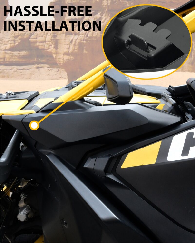 Maverick R Accessories CAN-AM OEM LH FRONT CAGE PANEL ASS'Y