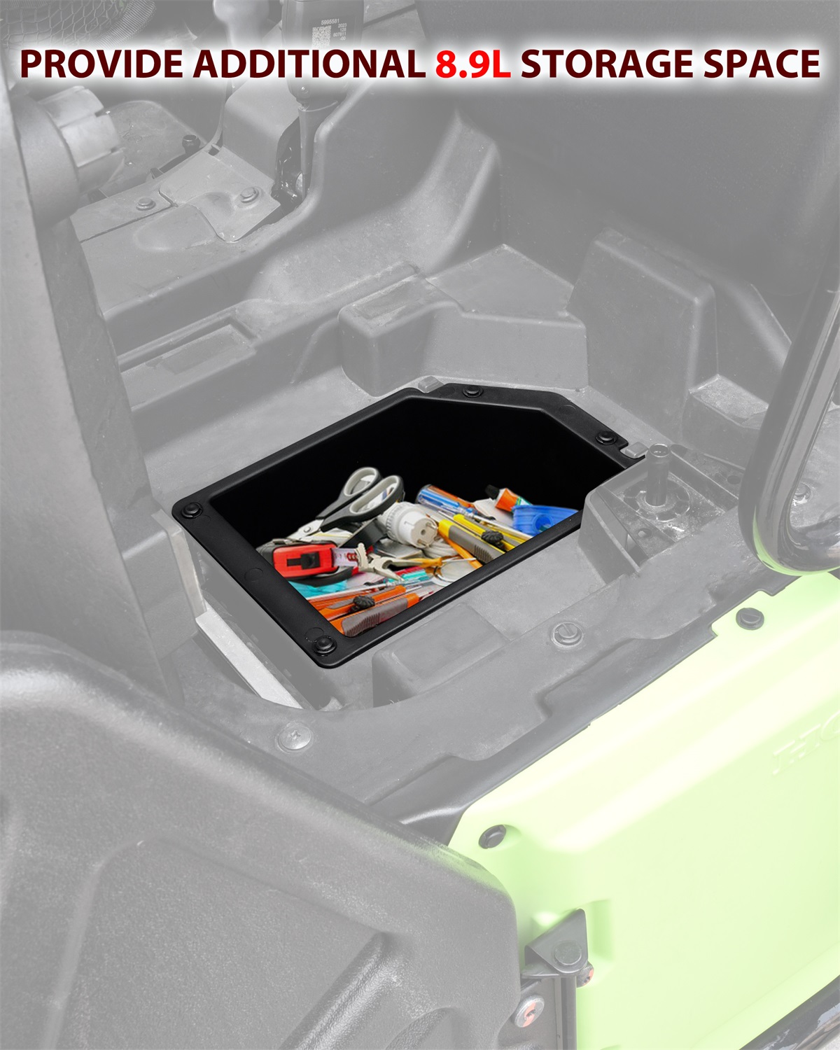 Under Seat Storage Box Compatible with Honda Pioneer 520 2021-2025