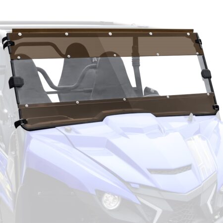 Heavy Duty Combined Full Windshield for Yamaha Wolverine X2 X4 850 2018-2020