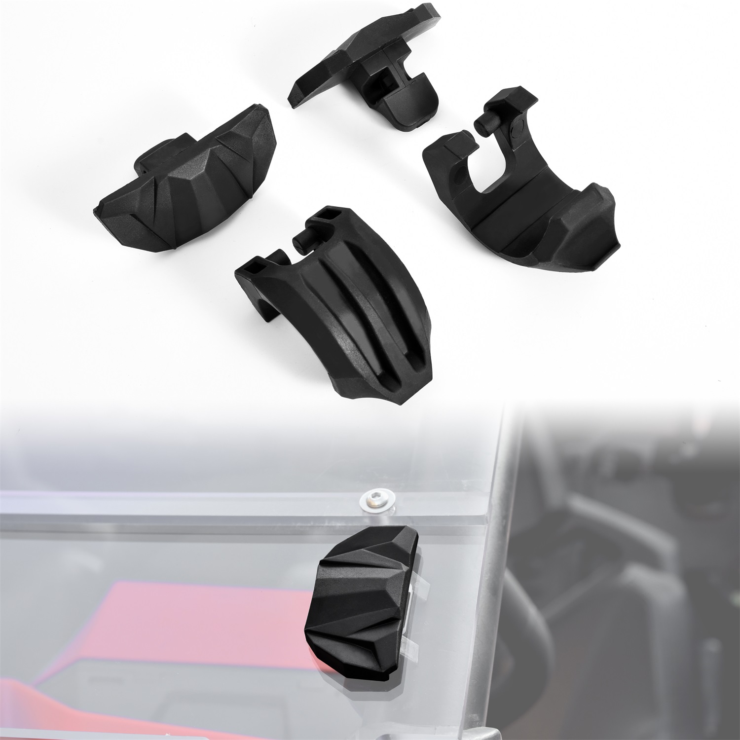 Lock & Ride Windshield Clamp Kit for Polaris RZR PRO XP/PRO R/S 2020+