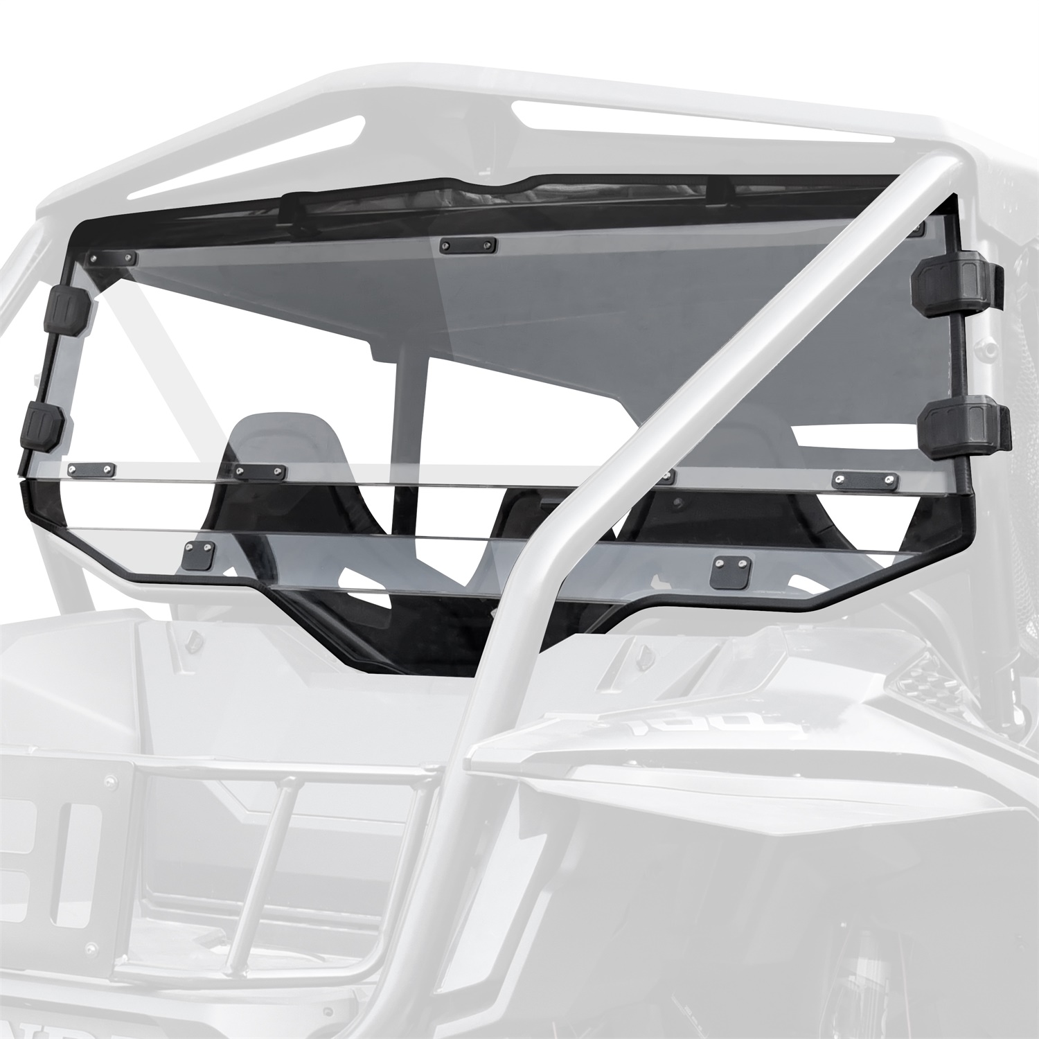 Combined Rear Windshield for Honda Talon 1000R-4 1000X-4 1000XS-4 2020-2025