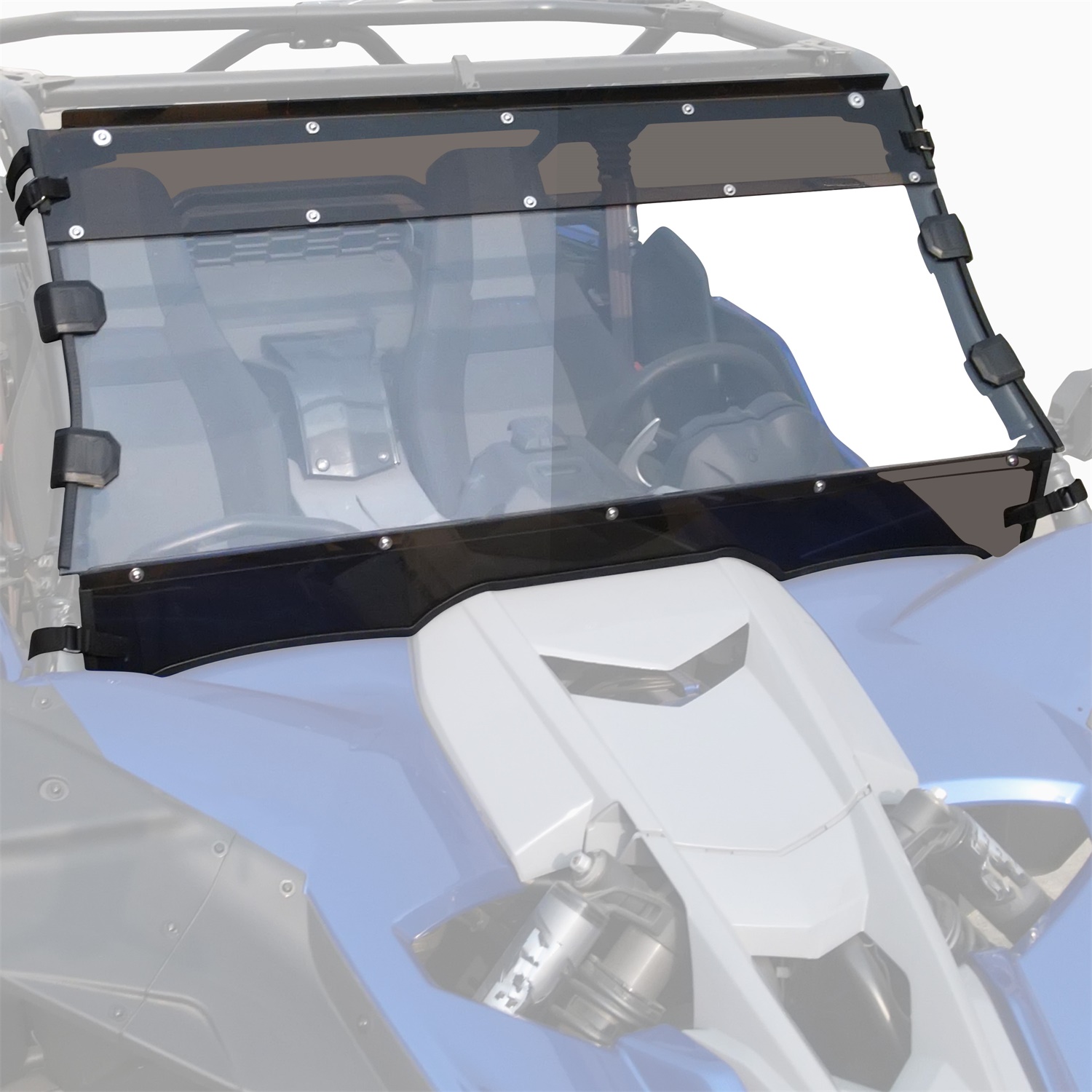 Heavy Duty Combined Full Windshield for Yamaha YXZ 1000R/SE/SS/SS SE/SS XTR 2019-2025