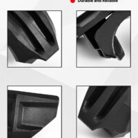 Lock & Ride Windshield Clamp Kit for Polaris RZR XP 1000/XP4 1000/XP Turbo/RZR Trail 2019-2023 - Image 2