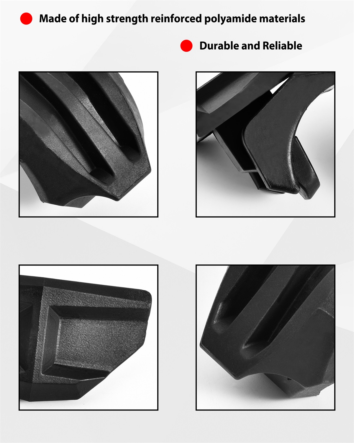 Lock & Ride Windshield Clamp Kit for Polaris RZR XP 1000/XP4 1000/XP Turbo/RZR Trail 2019-2023 - Image 2