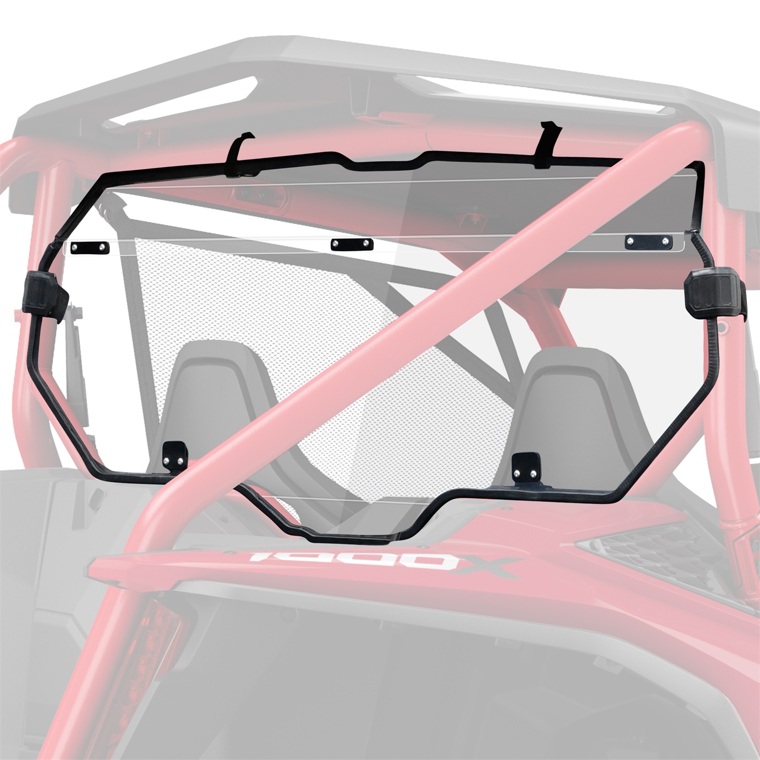 Combined Rear Windshield for Honda Talon 1000R 1000X 2019-2025