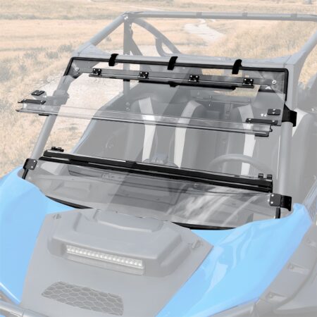 Flip Up Windshield Compatible with Kawasaki Teryx KRX KRX4 1000 2020-2025