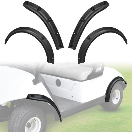 SAUTVS Front and Rear Fender Flares Compatible with Yamaha Drive2 G29 2017-2025 Golf Cart Accessories