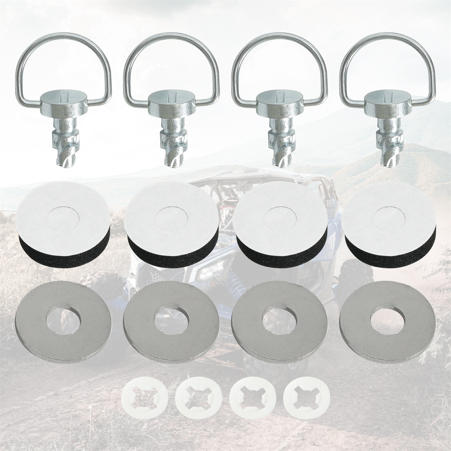 Roof Pins Quick Release Bolts for Can-Am Maverick X3 / X3 MAX 2017-2025