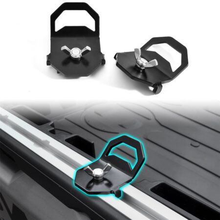 SAUTVS Lock & Ride D-Rings Heavy Duty Steel Tie Down Anchor Points for Polaris Xpedition/Ranger XD 1500 2024 2025 Accessories, 2PCS, Replace #2890894 #2889620