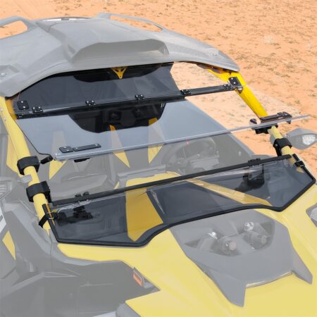 Front Hard Coated Flip Up Windshield for Can-Am Maverick R MAX X RS 2024+