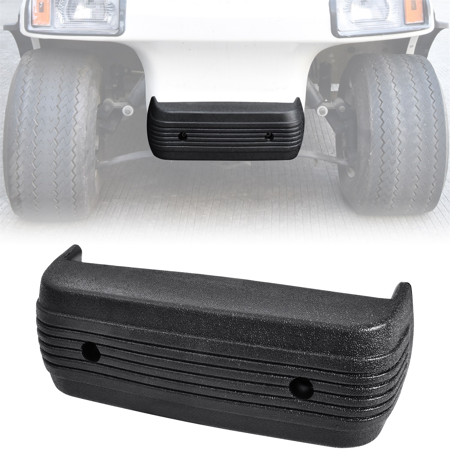 Front Bumper Assembly Plastic Front Fascia Compatible with Club Car DS 1993+ Accessories