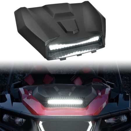 Sport Hood Scoop with LED Spotlight for Polaris General 1000/4 1000 EPS 2016-2022